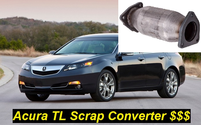 Acura TL scrap converter price